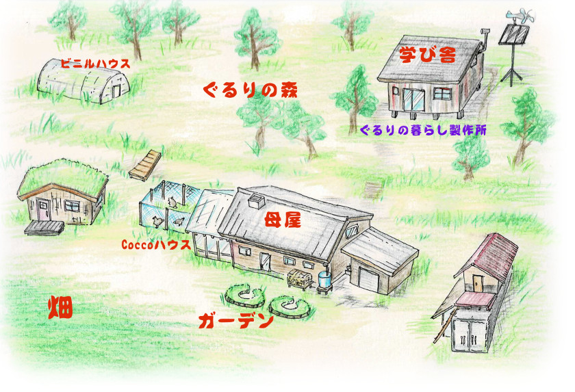 ぐるりの暮らし製作所イラスト
